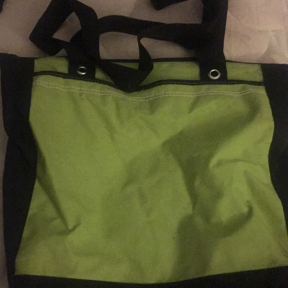 Lime green bag